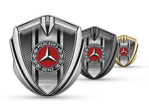 Mercedes Emblème Métal Insigne Course Inspiré Lustré